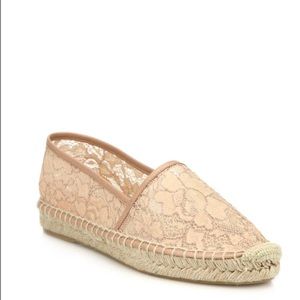 DVF Lace Espadrilles size 9 NWT